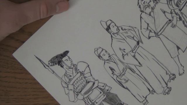 Дневник создания комикса. Персонажи Японцы и Айны смотреть онлайн