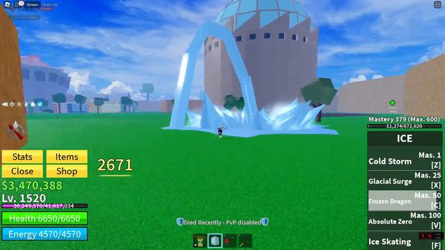 ОБЗО ЛЬДА V2 В Blox Fruits!🥶 смотреть онлайн