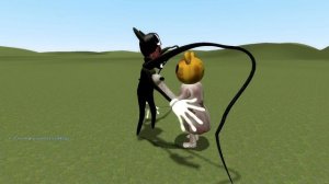 Cartoon Mouse Killer VS Cartoon Girl Killer [Garry's Mod]