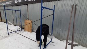 Установка лесов: как правильно? (видео с озвучкой)