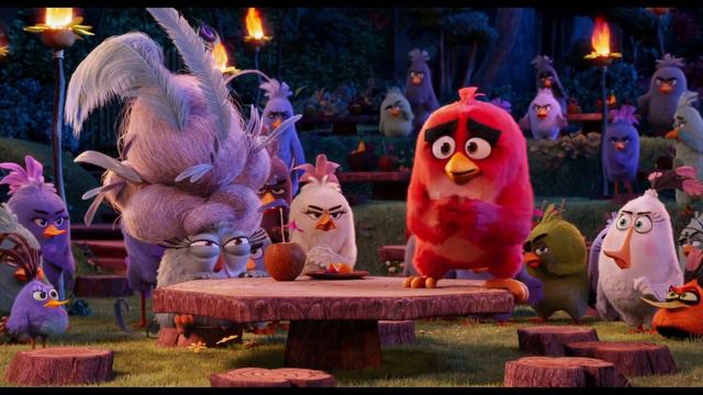 Angry birds but it´s just Red смотреть онлайн