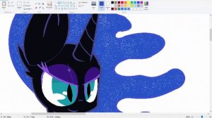 (OLD) (NEW IN DESC) Luna and NightmareMoon - Confrontation - MLP Speedpaint (Base)