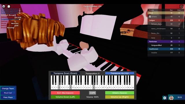 Beach House - Space Song | on Roblox Got Talent (Piano Cover) смотреть онлайн