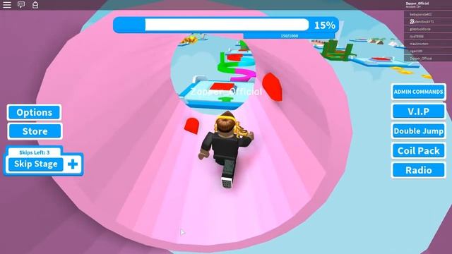 Мастер Дырок!! Obby на 1000 уровней часть 2!! Roblox obby!! смотреть онлайн