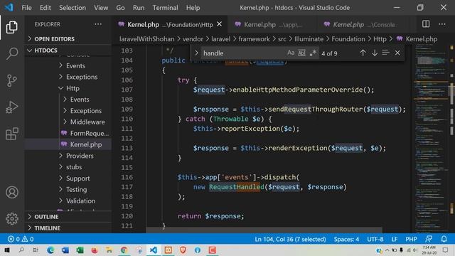 Laravel Request Life Cycle Part 2 смотреть онлайн