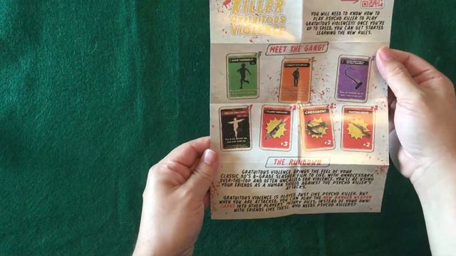 Psycho Killer Gratuitous Violence!!! Board Game Expansion Unboxing смотреть онлайн