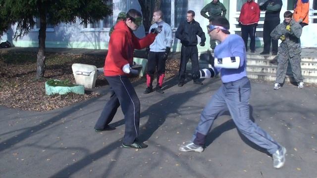 Ножевой бой С.П.А.С. Осенний лагерь 2013
