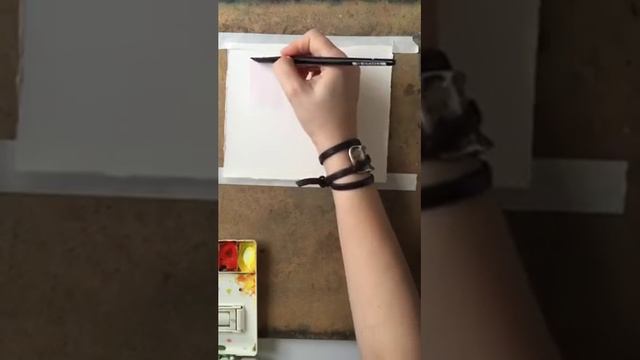 Запись эфира об акварельных техниках, часть 1 смотреть онлайн