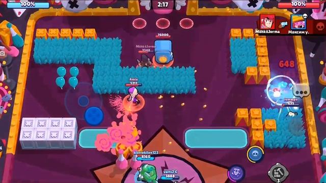 купил гипер заряд на Шелли в Brawl Stars