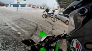 Irbis TTR 250 R по р.Тура (декабрь) GoPro 3+