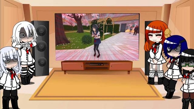 //Student council react to yandere simulator in nutshell//reaction//Yan sim// смотреть онлайн