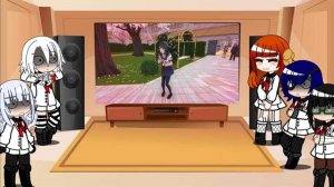 //Student council react to yandere simulator in nutshell//reaction//Yan sim//