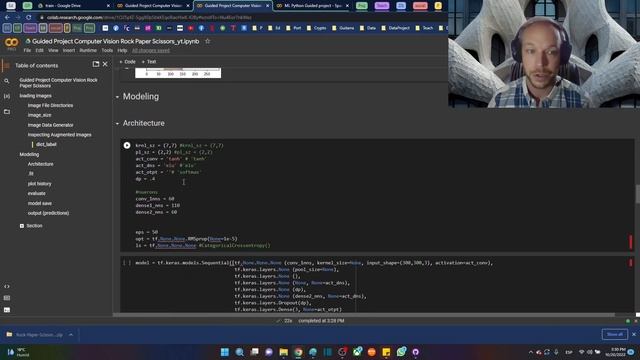 python computer vision guided project imagedatagenerator tensorflow predict rock paper scissor смотреть онлайн