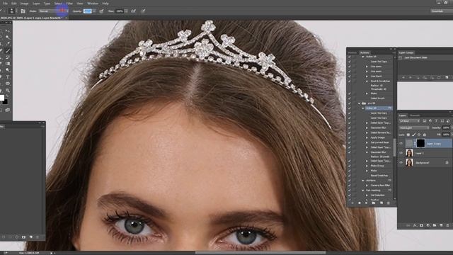 High-End Skin smoothness within 1 minute in Photoshop смотреть онлайн