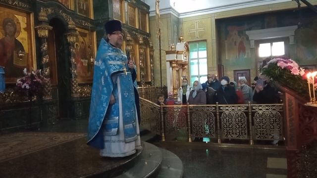 Проповедь иерея Константина Корепанова. Праздник Благовещения Пресвятой Богородицы (7.04.2021) смотреть онлайн