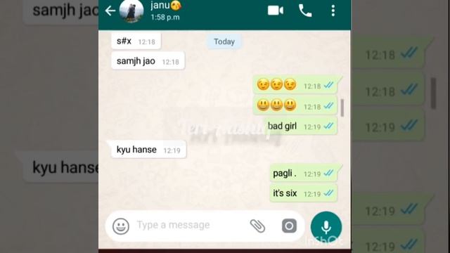 GF ?BF interesting bate WhatsApp chatting ❤❤❤||Teri Aashiq|| смотреть онлайн