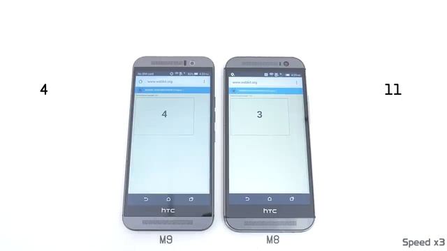 HTC ONE M9 vs HTC ONE M8 - Speed Test (Shocking Results) смотреть онлайн