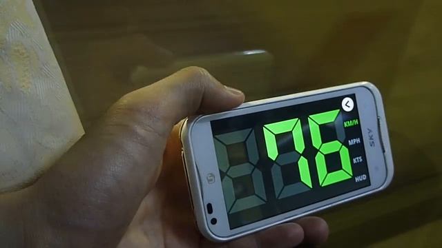 GPS HUD Speedometer App