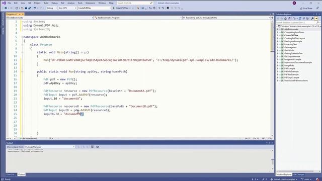 Adding Bookmarks to a PDF - DynamicPDF Cloud API смотреть онлайн