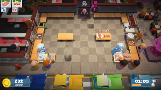Overcooked 2 смотреть онлайн