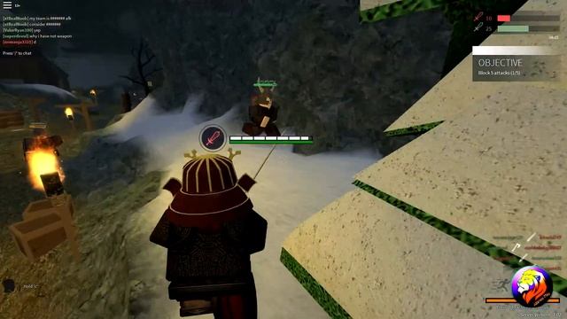 Роблокс Битва самураев и викигов Roblox Blade of Honor #1 смотреть онлайн