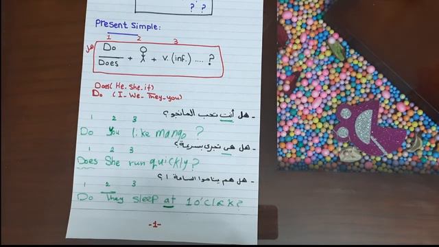 Present Simple and continuous question смотреть онлайн
