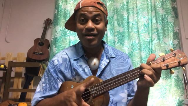 Strumming ukulele pattern for somewhere over the rainbow by Hawaiian Kawika #1 смотреть онлайн