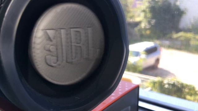 Басс тест колонки JBL CHARGE4 смотреть онлайн