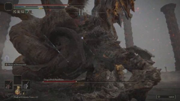 Elden Ring | Dragonlord Placidusax NG+ | Ruins Greatsword & Grafted Greatsword