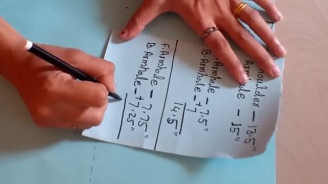 How To Get Perfect Armhole And Sleeve Biceps Measurment According Our Body .