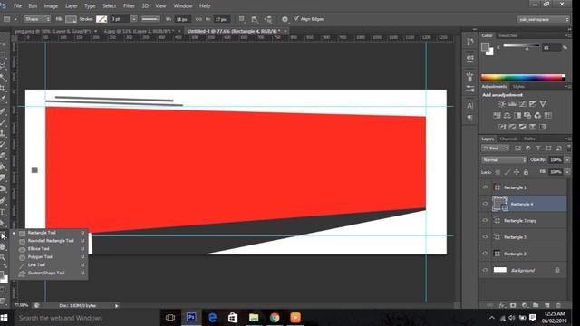 Web Poster(Banner) | Poster Design in Photoshop | capture out смотреть онлайн