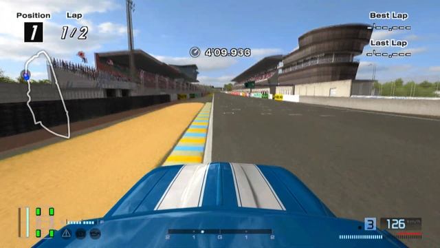 Gran Turismo 4 Chevrolet Camaro SS '69 (504HP) Le Mans Race (Onboard) смотреть онлайн