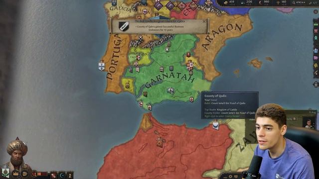 Trying to CONQUER IBERIA as GRANADA смотреть онлайн