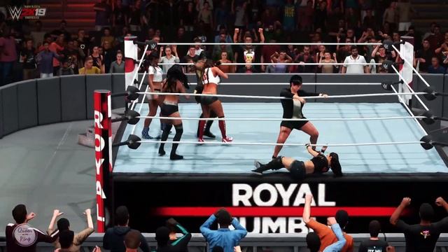 ⭐QUEEN OF THE RING #004⭐ 30-Woman Royal Rumble (No. 1 Contender) смотреть онлайн