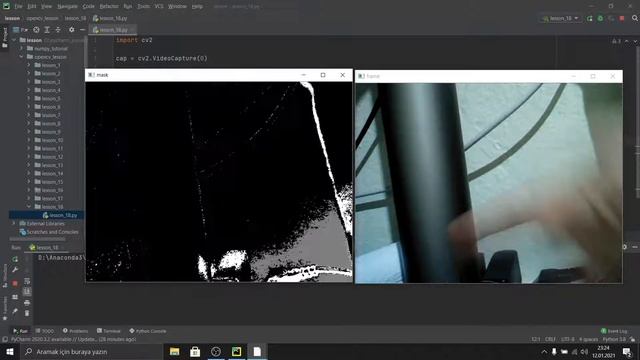 Python opencv derleri #18 Arkaplan Çıkarma (BackgroundSubtract) смотреть онлайн
