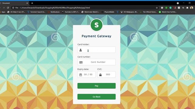 E-Commerce Shopping Website Using HTML, CSS and Javascript смотреть онлайн