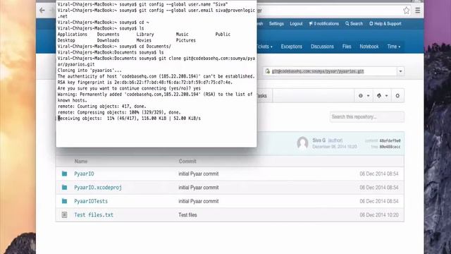 Working with Git in CodebaseHQ смотреть онлайн
