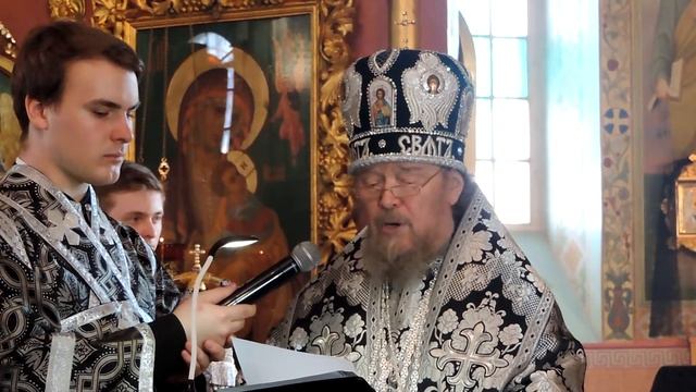 Слово Митрополита Симферопольского и Крымского Лазаря на день памяти свт. Гурия (Карпова) смотреть онлайн