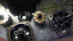 Последствия неграмотного ремонта гидронасоса ЮФЕЙ минипогрузчика ANT 1000-01