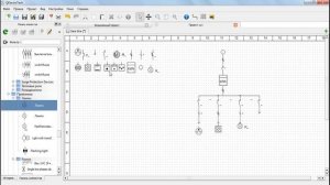 Как быстро начертить однолинейную эл схему!