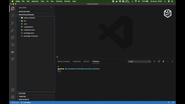 API Restful com NodeJS - #3 Banco de dados e Docker смотреть онлайн
