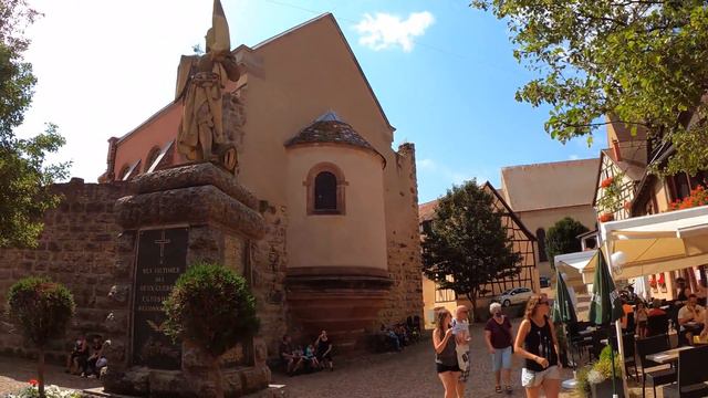 Eguisheim France 🇫🇷 Walking Tour In 4K - Alsace Region