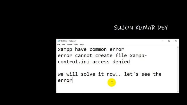 error cannot create file xampp-control.ini access denied (2023 Updated) смотреть онлайн