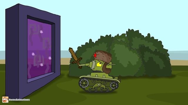 Tanks in the world of Minecraft - Cartoons about tanks смотреть онлайн