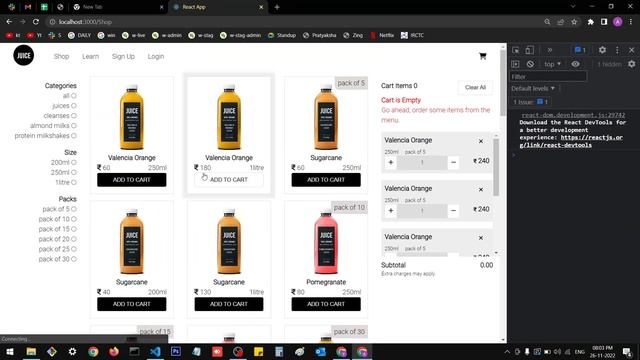 Filter Products by category size packs | Redux Shopping Cart | Part 33 смотреть онлайн