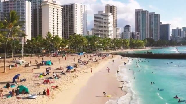 Расслабляющая музыка, красивые виды. Море, звучание и отдых смотреть онлайн