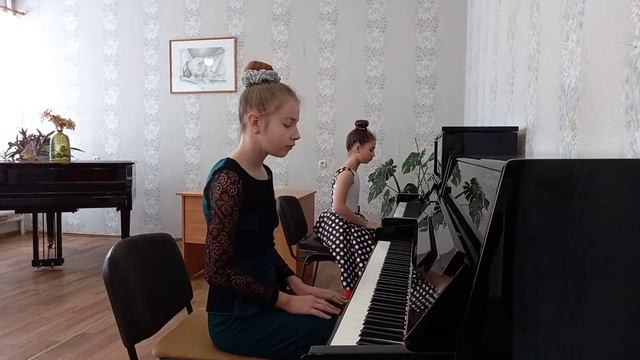 Фортепианный дуэт "Звонкая палитра" смотреть онлайн