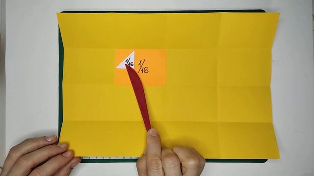 Треугольный модуль оригами. Размеры смотреть онлайн