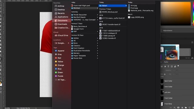 Tutorial Membuat Mockup Jersey dari Foto Jersey - Bono Studio Tutorial смотреть онлайн