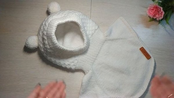 Как я вяжу (МК) шапку шлем для девочки. 1 часть. Видео № 22.